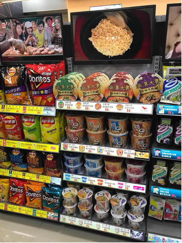 智能新零售貨架價簽屏幕系統